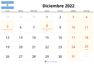 Calendário de Dezembro de 2022 Calendário de Dezembro de 2022