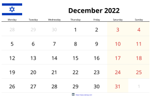Calendario Diciembre 2022 Calendario Diciembre 2022