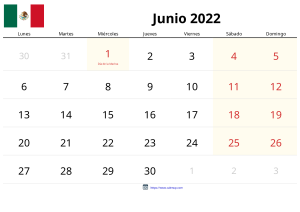 Giugno 2022 Calendario