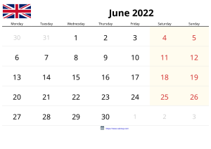 Calendari Juny 2022