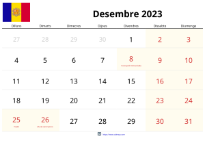 December 2023 Kalender