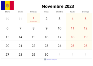 November 2023 Kalender