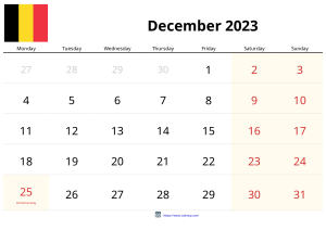 לוח שנה דצמבר 2023 לוח שנה דצמבר 2023
