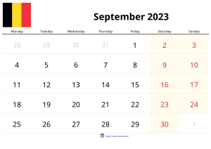 לוח שנה ספטמבר 2023 לוח שנה ספטמבר 2023