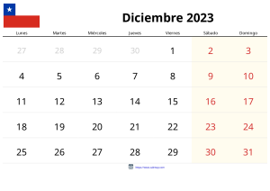 December 2023 Kalender