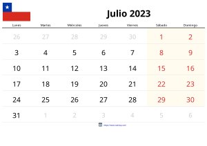 Juli 2023 Kalender