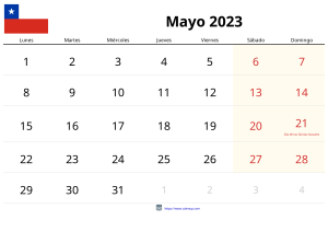 May 2023 Calendar