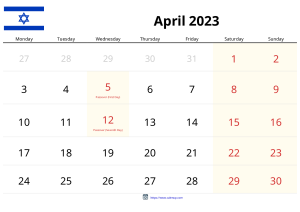 Calendari Abril 2023