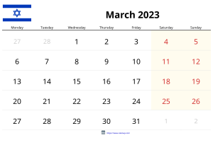 Calendari Març 2023