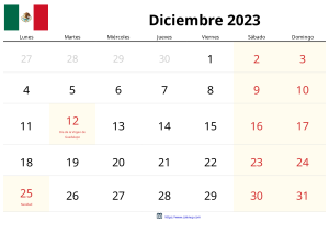 December 2023 Calendar