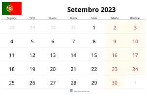 Calendario Septiembre 2023 Calendario Septiembre 2023