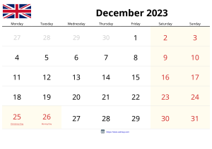 Calendari Desembre 2023