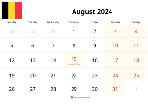 Augusti 2024 Kalender Augusti 2024 Kalender