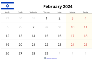 Februari 2024 Kalender Februari 2024 Kalender