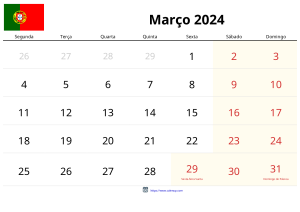 Calendario Marzo 2024 Calendario Marzo 2024