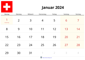 Calendario Enero 2024