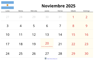 Calendário de Novembro de 2025 Calendário de Novembro de 2025