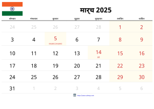 2025 मार्च