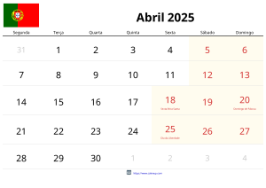 April 2025 Calendar April 2025 Calendar