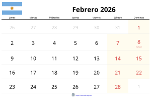 February 2026 Calendar February 2026 Calendar