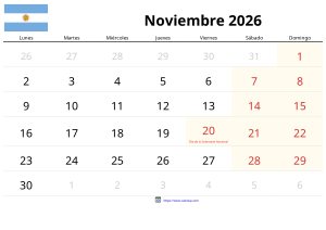 November 2026 Calendar November 2026 Calendar