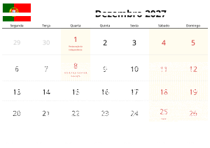 Calendrier Décembre 2027 Calendrier Décembre 2027