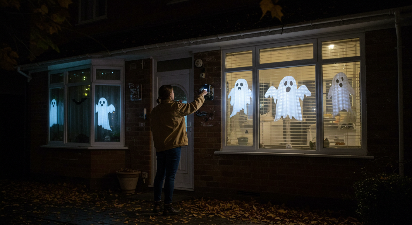 Outdoor Halloween Decorations — Façade and Garden Impact