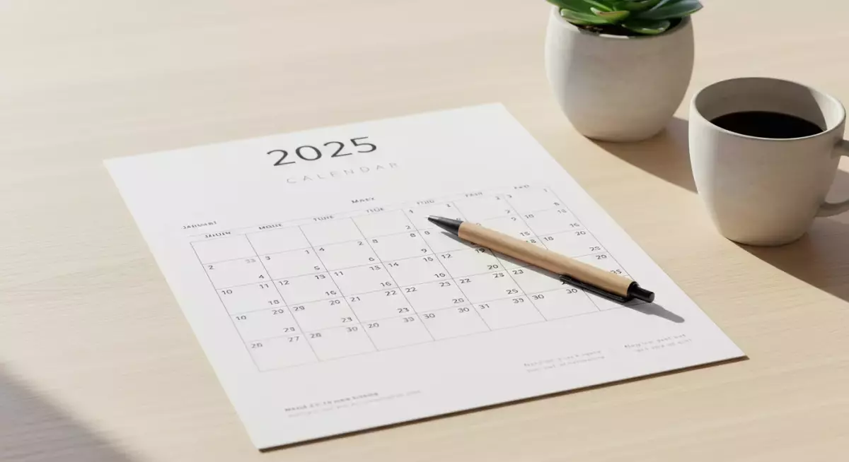 Calendário 2025 Brasil: Todos os Feriados e Datas Comerciais