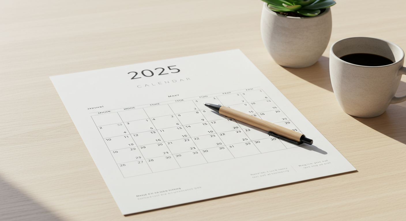Calendars 2025 | CalenUP