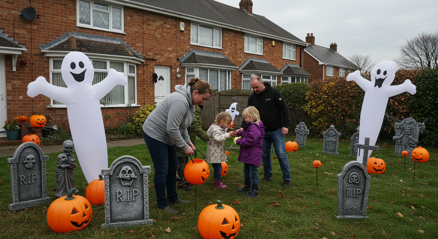 Externe Halloween Decoraties — Impact op de Gevel en Tuin