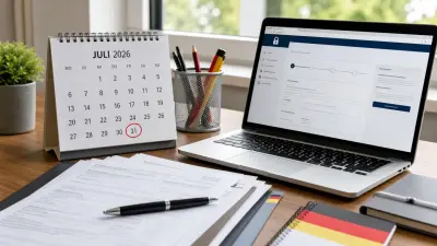 Tax declaration in Germany in 2026: Steuererklärung deadlines 2025