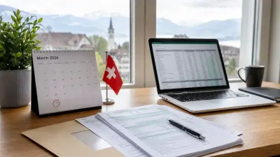 Tax declaration in Switzerland in 2026: deadlines by song and extension