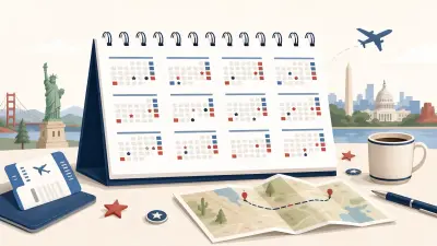 Quais feriadões prolongados em 2026 nos EUA? Federal holidays e long weekends