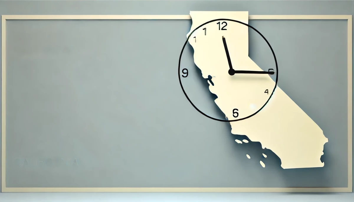 加利福尼亚现在几点钟？