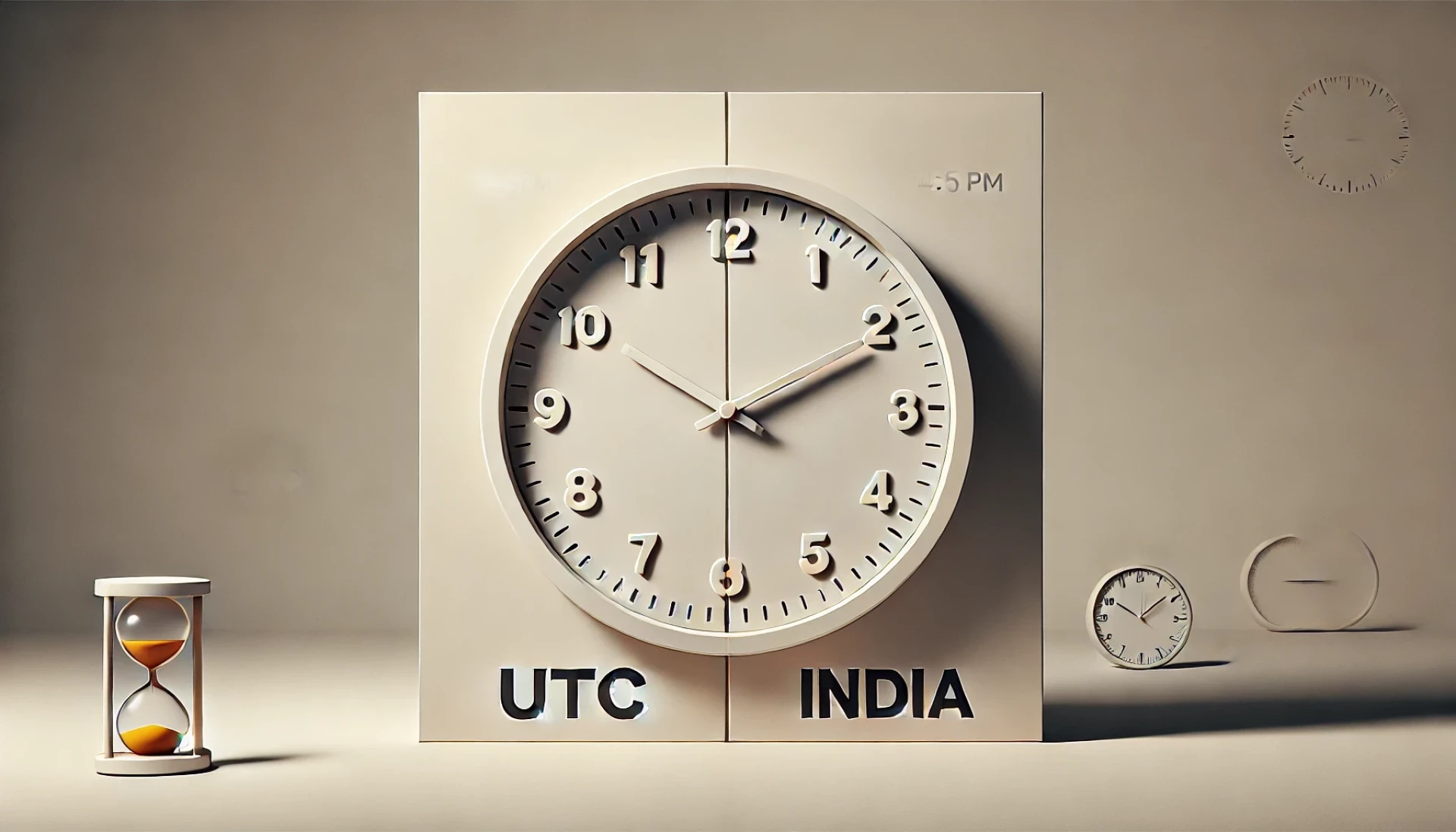 UTC与印度的时差” | CalenUP