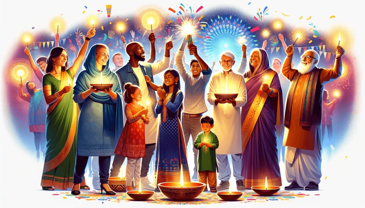 Festival Diwali en India