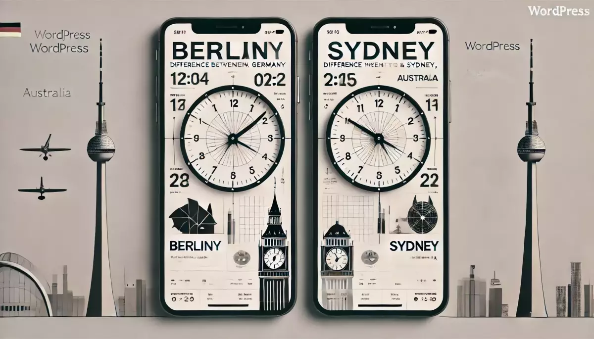 Time Difference between Germany and Sydney