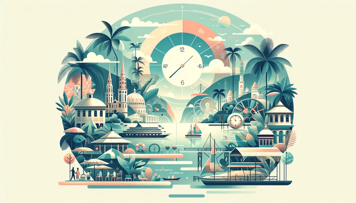 São Paulo और Rarotonga के बीच क्या समय अंतर हैं?